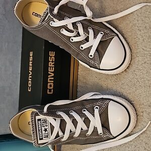 Grey Converse Youth size 3